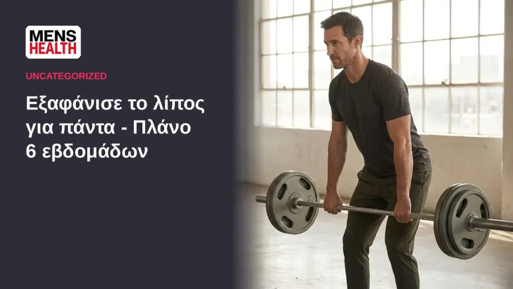 Εξαφάνισε το λίπος για πάντα - Πλάνο 6 εβδομάδων 1 Εξαφάνισε το λίπος για πάντα - Πλάνο 6 εβδομάδων