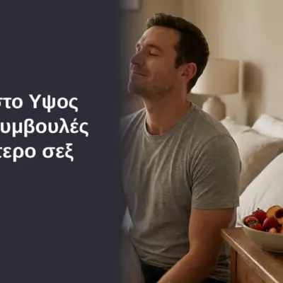 Στάσου στο Υψος σου - 6 συμβουλές για καλύτερο σεξ 1 Στάσου στο Υψος σου - 6 συμβουλές για καλύτερο σεξ