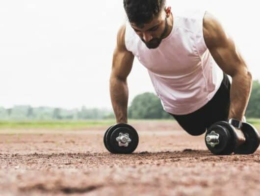 Γυμναστική στο σπίτι 8 7 dumbbell workout