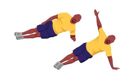 10 side plank