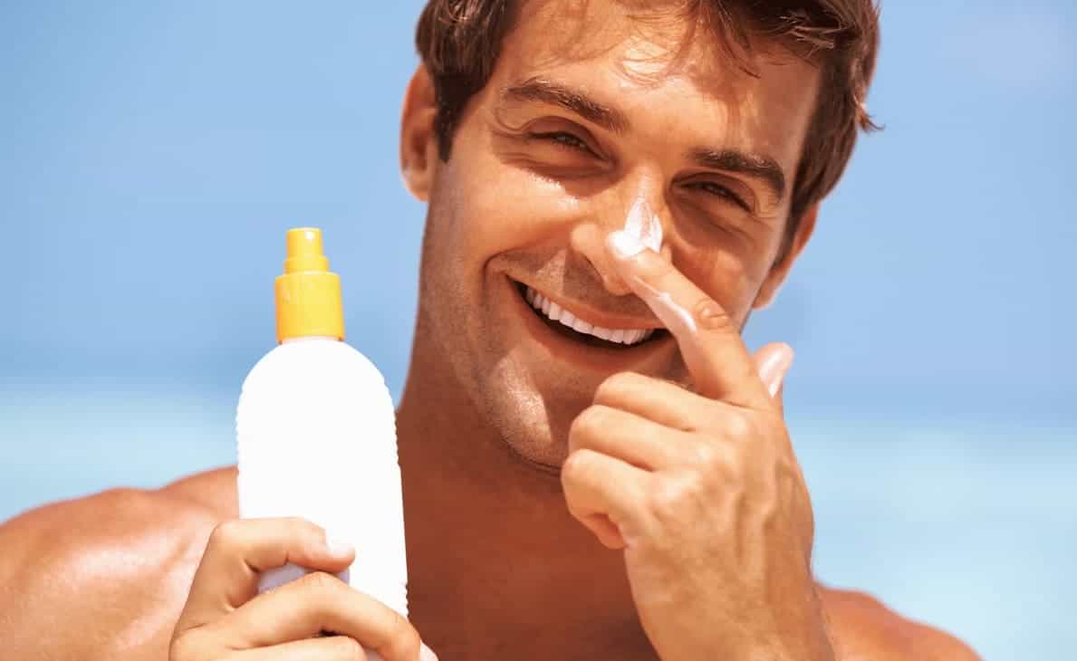 sunscreen men