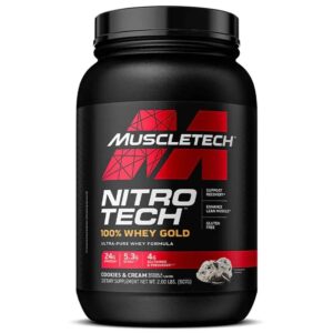 Nitrotech Whey Protein 908gr - MuscleTech με Γεύση Cookies&Cream