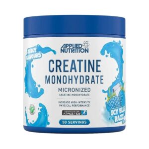 Creatine Monohydrate Micronized 250gr - Applied Nutrition με Γεύση Icy Blue Raspberry