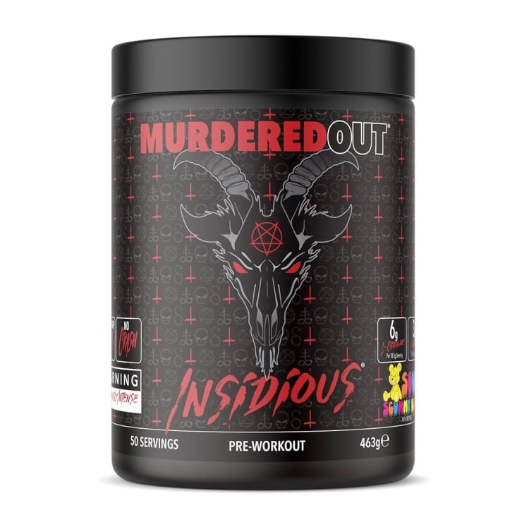 Insidious 463g Sour Scummy Bear - Murdered Out 1 Insidious 463g Sour Scummy Bear - Murdered Out