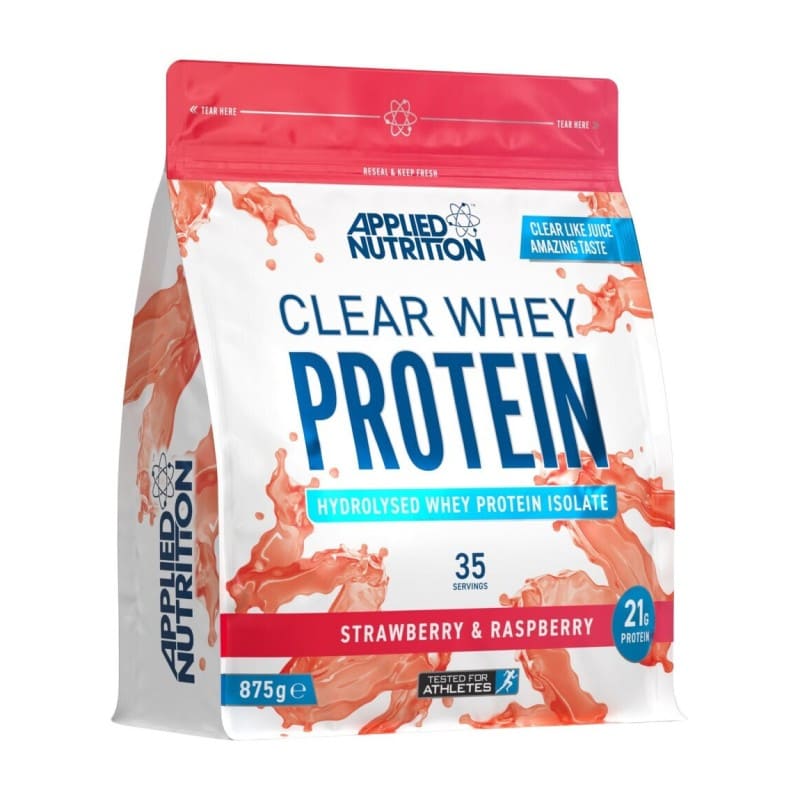 Clear Whey 875g- Applied Nutrition  με Γεύση Strawberry Rasberry