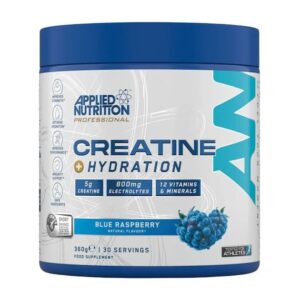 Creatine + Hydration - Applied Nutrition 360g με Γεύση Blue Raspberry