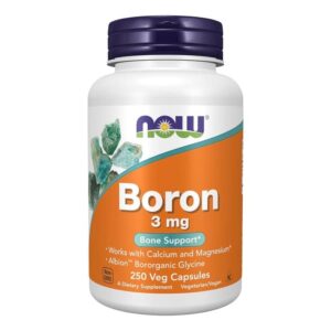 Boron 3mg - NOW Foods 250 κάψουλες