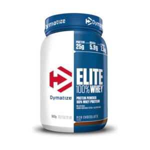 Elite 100% Whey Protein 942gr - Dymatize με γεύση Rich Chocolate