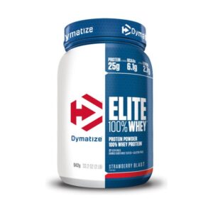 Elite 100% Whey Protein 942gr - Dymatize με γεύση Strawberry Blast