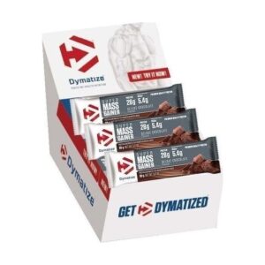 Super Mass Gainer Bar 10x90gr - Dymatize με γεύση Deluxe Chocolate