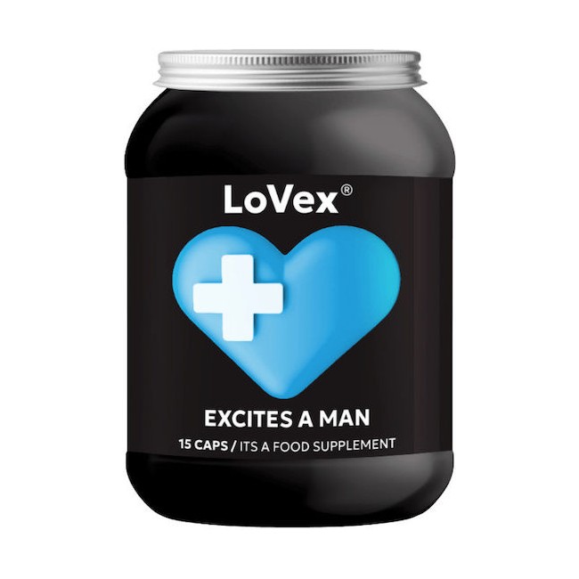 Excites A Man - LoVex 15 κάψουλες 1 Excites A Man - LoVex 15 κάψουλες