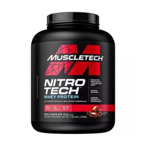 Nitrotech Whey Protein 1800gr – MuscleTech με Γεύση Σοκολάτα