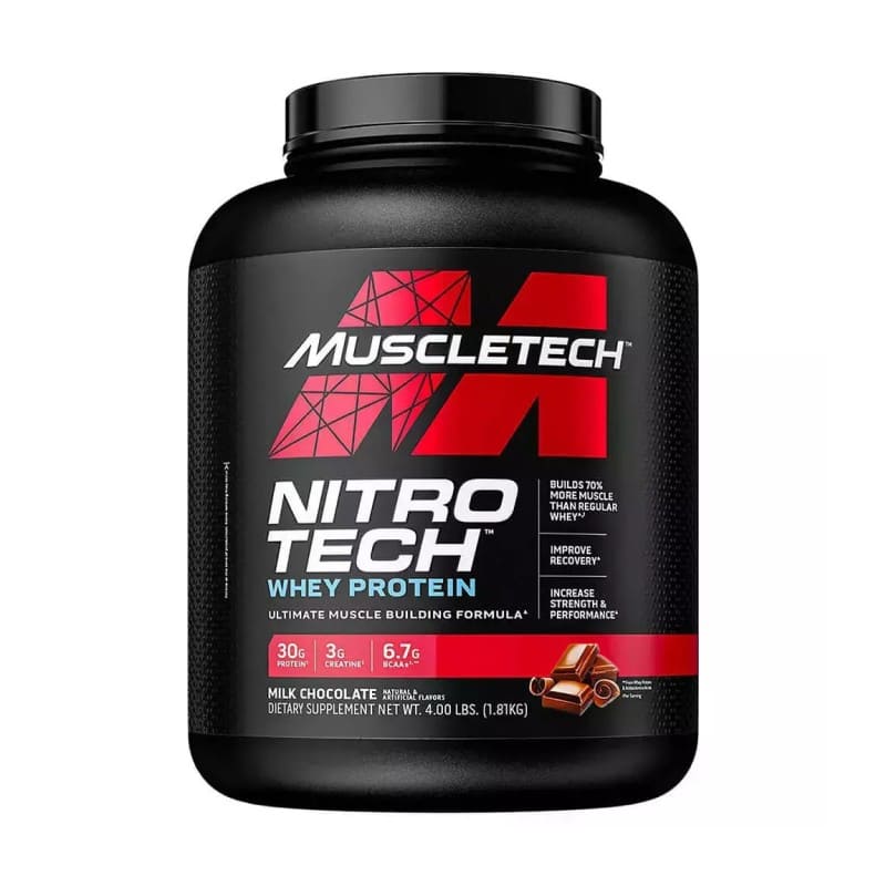 Nitrotech Whey Protein 1800gr - MuscleTech με Γεύση Σοκολάτα 1 Nitrotech Whey Protein 1800gr - MuscleTech με Γεύση Σοκολάτα