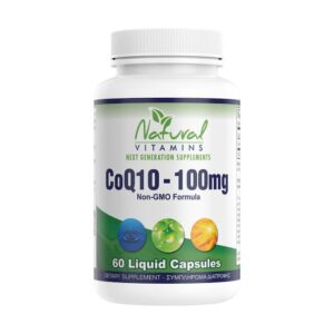 CoQ10 100mg - Natural Vitamins 60 μαλακές κάψουλες