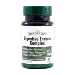 Digestive Enzyme Complex (with Betaine HCI) - Natures Aid 60 ταμπλέτες