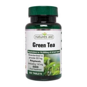 Green Tea 10,000mg - Natures Aid 60 ταμπλέτες