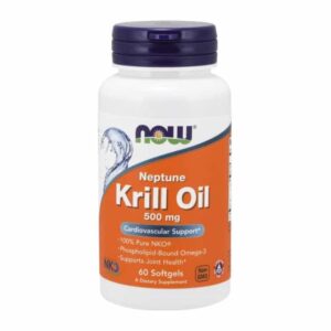 Neptune Krill Oil 500 mg - NOW foods 60 κάψουλες