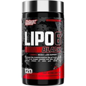 Lipo 6 Black - Nutrex 120 κάψουλες