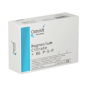 Pharma Magnesium Citrate + B6 P-5-P - OstroVit 60 κάψουλες