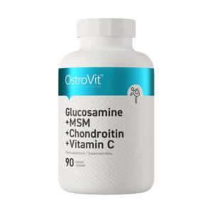 Glucosamine + MSM + Chondroitin + Vitamin C - OstroVit 90 ταμπλέτες