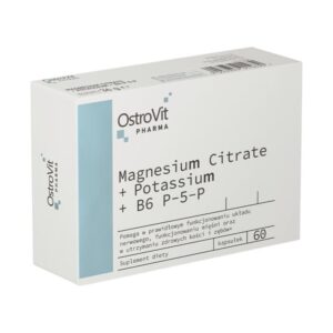 Pharma Magnesium Citrate + Potassium + B6 P-5-P - OstroVit 60 κάψουλες