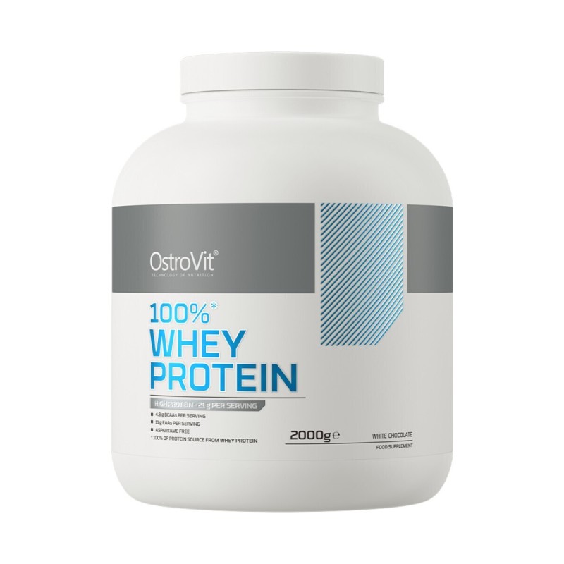 OstroVit 100 % Whey Protein 2000gr – White Chocolate 1 OstroVit 100 % Whey Protein 2000gr – White Chocolate
