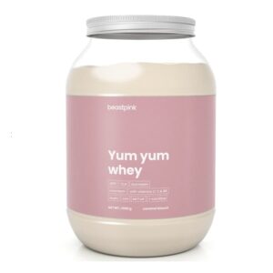 Πρωτεΐνη Yum Yum Whey – BeastPink 1000g Καραμέλα Μπισκότο