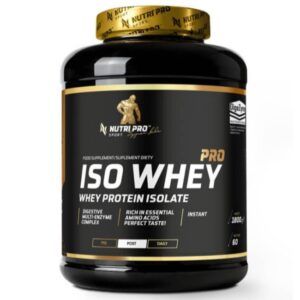 Iso Whey PRO Πρωτεΐνη Ορού Γάλακτος – Nutri Pro Sport με Γεύση Chocolate 1800gr