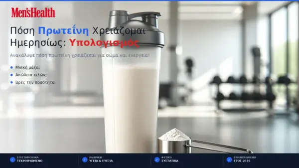 posi proteini chreiazomai imerisios ypologismos featured