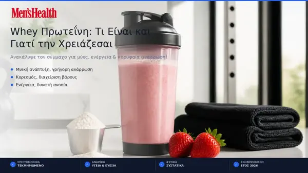 whey proteini ti einai kai giati tin chreiazesai featured