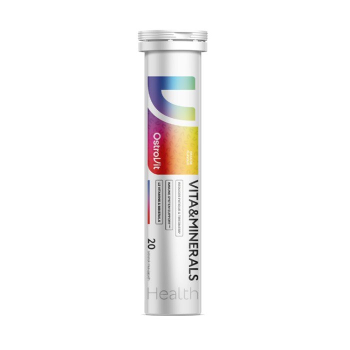 Vita&Minerals 20 tabs - OstroVit - Αναβράζοντες Ταμπλέτες 1 Vita&Minerals 20 tabs - OstroVit - Αναβράζοντες Ταμπλέτες