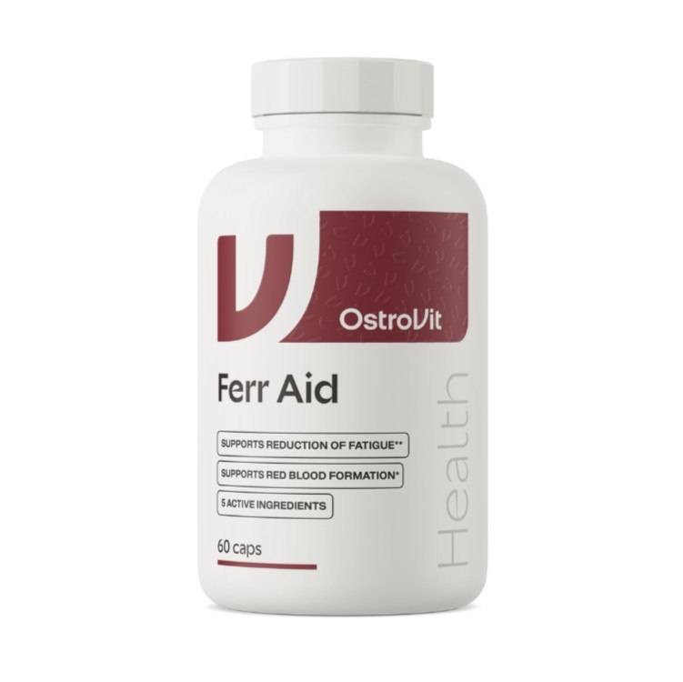Ferr Aid 60 caps - OstroVit 1 Ferr Aid 60 caps - OstroVit