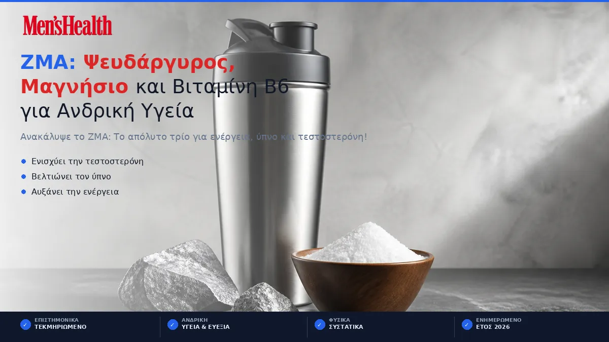 zma pseydargyros magnisio kai vitamini b6 gia andriki ygeia featured