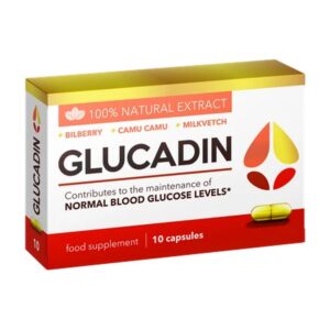 Glucadin – Φυσική Ρύθμιση Σακχάρου & Ινσουλίνης (10 Κάψουλες)