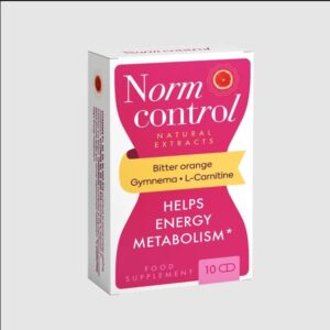 Normcontrol – Συμπλήρωμα Διατροφής με Πικρό Πορτοκάλι, Gymnema & L-Καρνιτίνη (10 Κάψουλες)