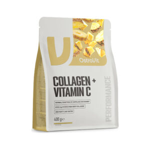 OstroVit Collagen + Vitamin C 400 g με γεύση ανανά