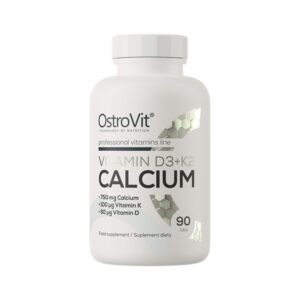 Βιταμίνη D3 + K2 + Ασβέστιο – OstroVit 90 ταμπλέτες - Menshealth