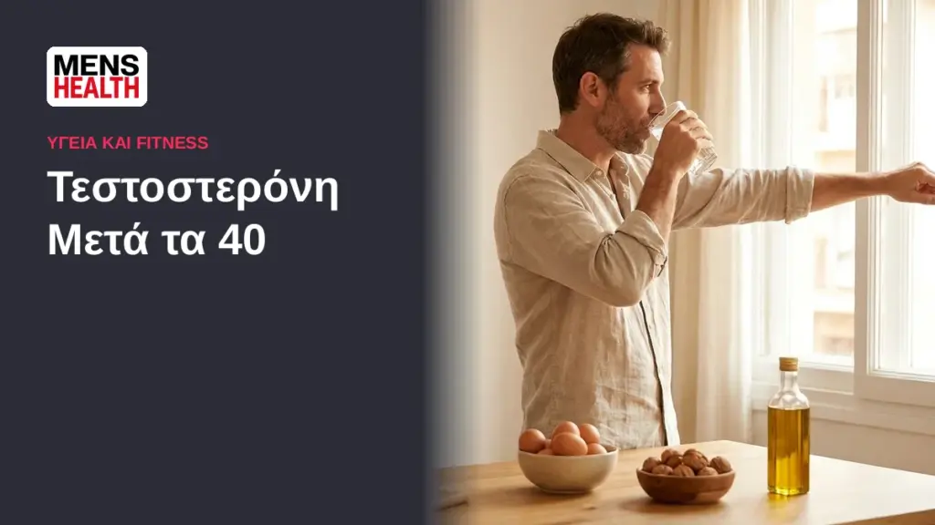 Τεστοστερόνη Μετά τα 40: Τι Αλλάζει και Πώς Αντιδράς 1 Τεστοστερόνη Μετά τα 40: Τι Αλλάζει και Πώς Αντιδράς