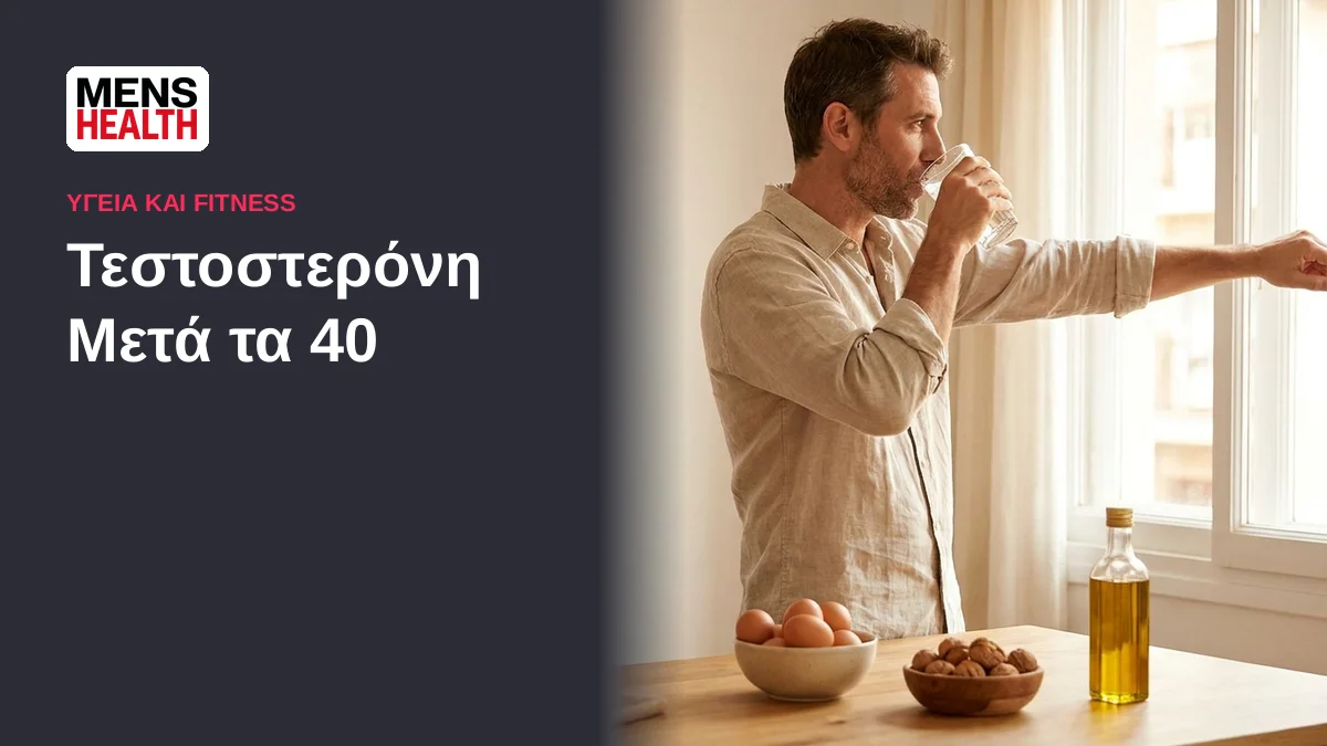 Τεστοστερόνη Μετά τα 40: Τι Αλλάζει και Πώς Αντιδράς 5 Τεστοστερόνη Μετά τα 40: Τι Αλλάζει και Πώς Αντιδράς